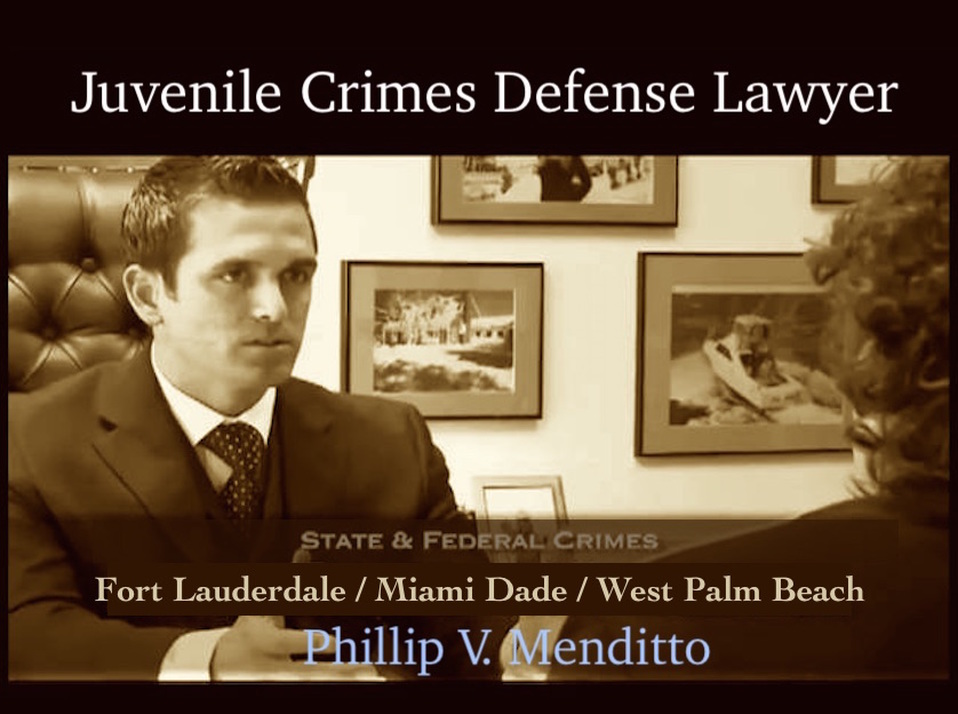 Juvenile crimes defense lawyer Broward County