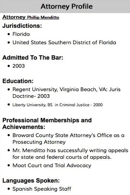 Attorney profile