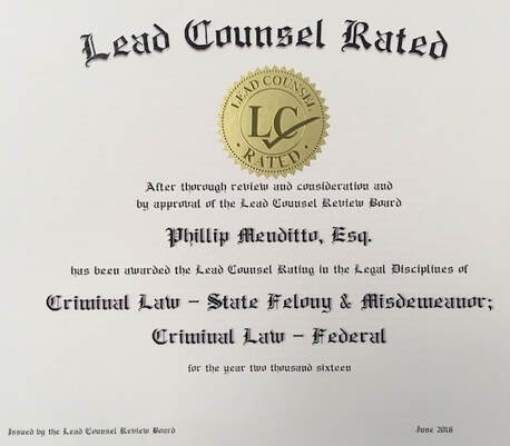 Lead Counsel Rated Federal Criminal Law